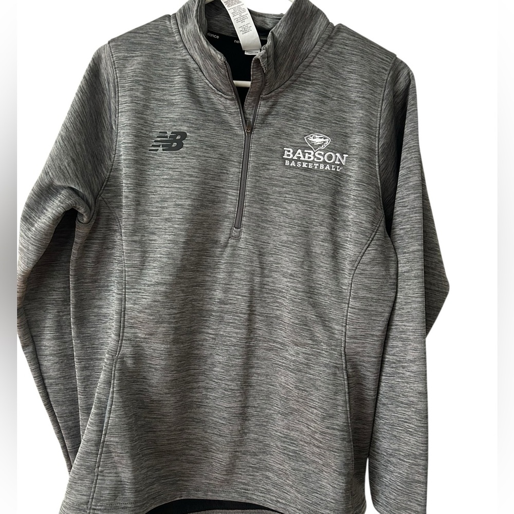 New Balance Babson Gray Men's pullover size medium